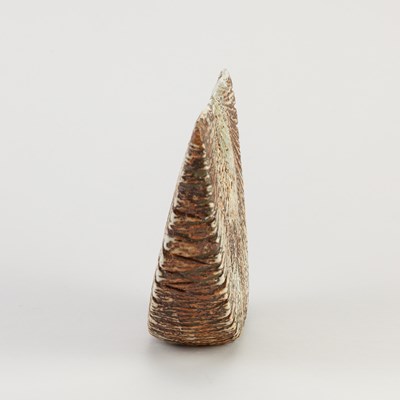 Lot 90 - ALAN WALLWORK (1931-2019); a stoneware wedge...
