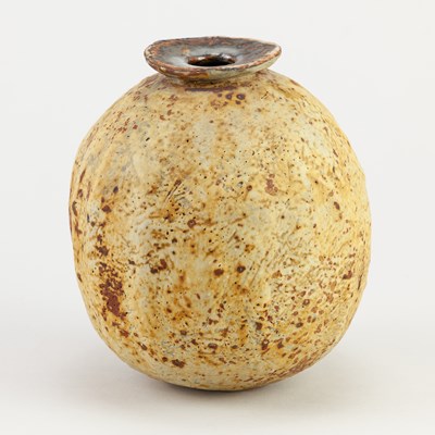 Lot 83 - ALAN WALLWORK (1931-2019); a stoneware seed...