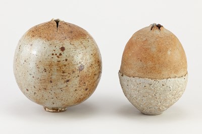 Lot 82 - ALAN WALLWORK (1931-2019); a stoneware seed...