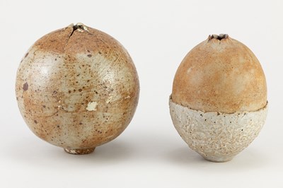 Lot 82 - ALAN WALLWORK (1931-2019); a stoneware seed...