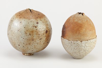 Lot 82 - ALAN WALLWORK (1931-2019); a stoneware seed...