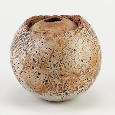 Lot 84 - ALAN WALLWORK (1931-2019); a stoneware seed...