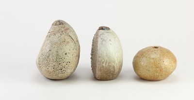 Lot 81 - ALAN WALLWORK (1931-2019); a stoneware pebble,...