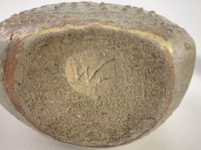 Lot 81 - ALAN WALLWORK (1931-2019); a stoneware pebble,...