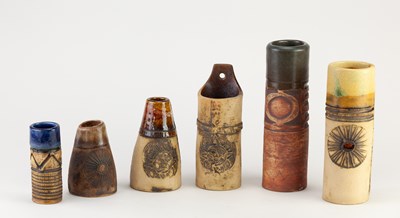 Lot 147 - BOB DAWE (born 1935); four cylindrical...