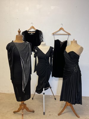 Lot 97 - A collection of 1980/90's evening dresses...