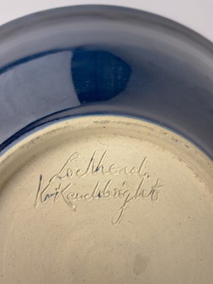 Lot 800 - WILSON LOCHHEAD (born 1952); a stoneware bowl...