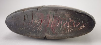 Lot 633 - PETER HAYES (born 1946); a raku bottle with...