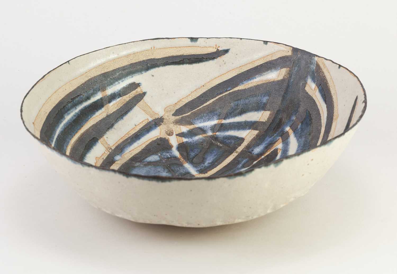 Lot 143 - BETTY BLANDINO (1927-2011); a stoneware bowl...