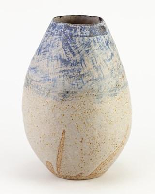 Lot 146 - BETTY BLANDINO (1927-2011); an ovoid stoneware...