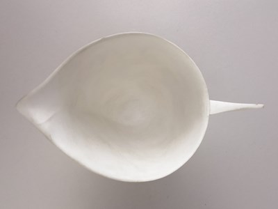 Lot 705 - SASHA WARDELL (born 1956); an oval slip cast...