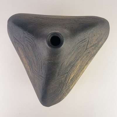 Lot 592 - MOLLIE WINTERBURN (1920-1996); a triangular...