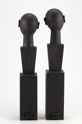 Lot 731 - SUE HANNA (born 1963); a near pair of...