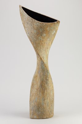 Lot 284 - CHRIS CARTER (born 1945); a tall stoneware...