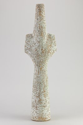 Lot 283 - CHRIS CARTER (born 1945); a tall stoneware...