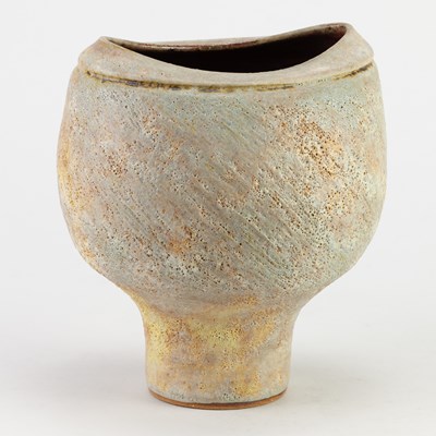 Lot 277 - CHRIS CARTER (born 1945); a stoneware vessel...