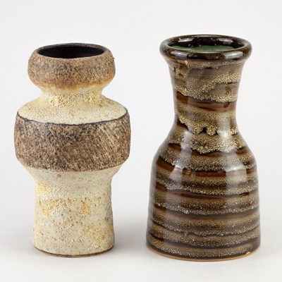 Lot 278 - CHRIS CARTER (born 1945); a stoneware waisted...