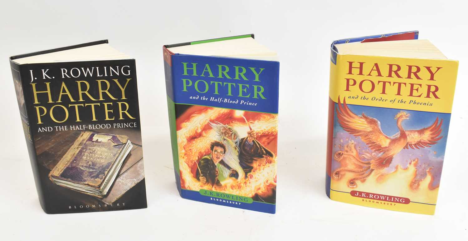 Lot 367 - Three Harry Potter first editions including...