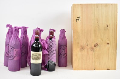 Lot 308 - RED WINE; nine bottles of Château Lafite...