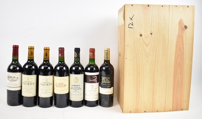 Lot 319 - RED WINE; seven bottles, to include Château...