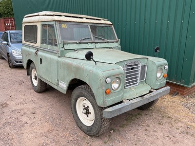 Lot 1 - A 1970 Land Rover Santana SWB, with both soft...