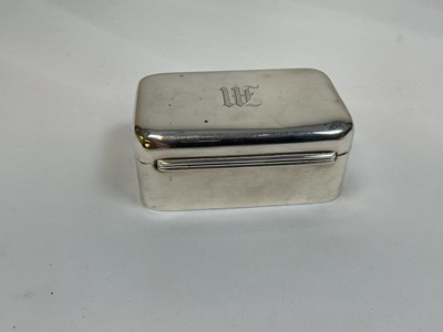 Lot 65 - COHEN & CHARLES; a George V hallmarked silver...