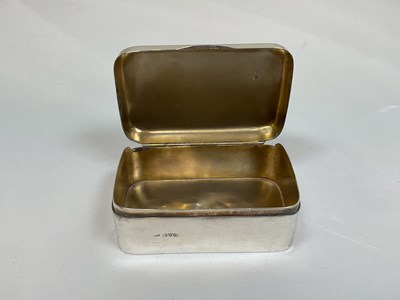 Lot 65 - COHEN & CHARLES; a George V hallmarked silver...