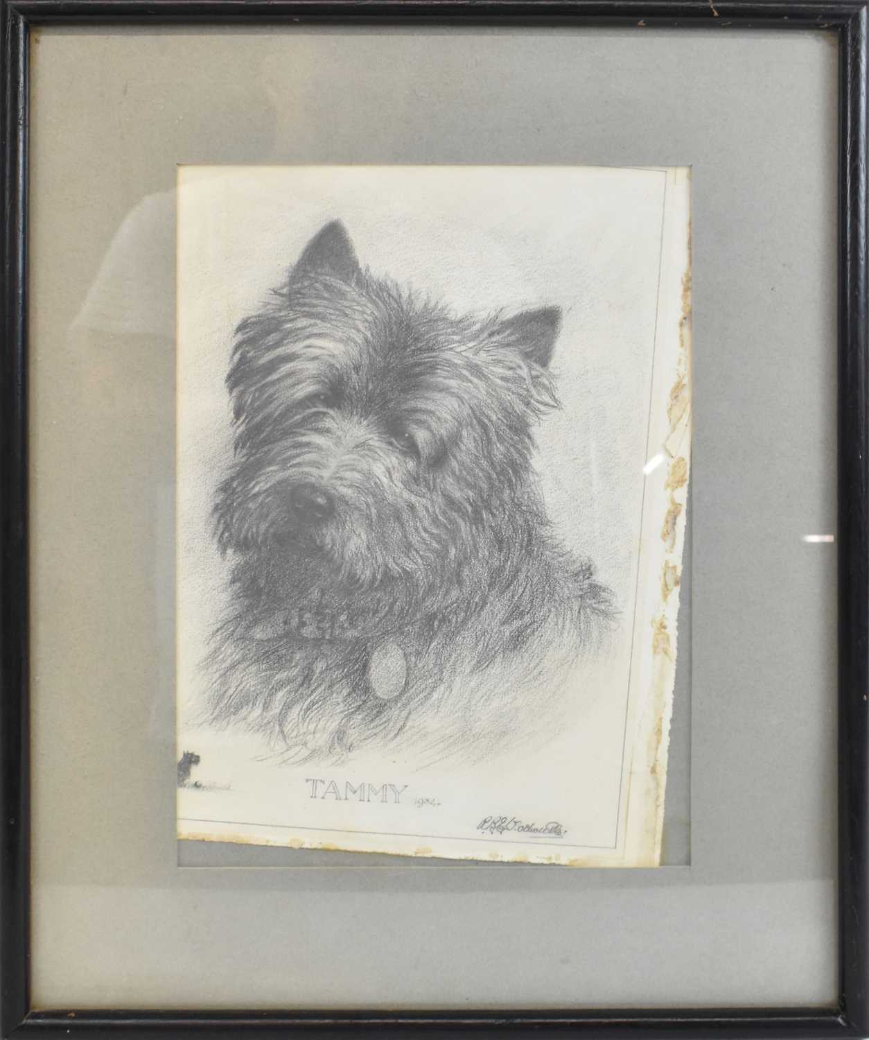 Lot 237 - RONALD WOODHOUSE (1897-1987); pencil drawing...