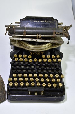 Lot 1034 - YOST; No.4 typewriter.