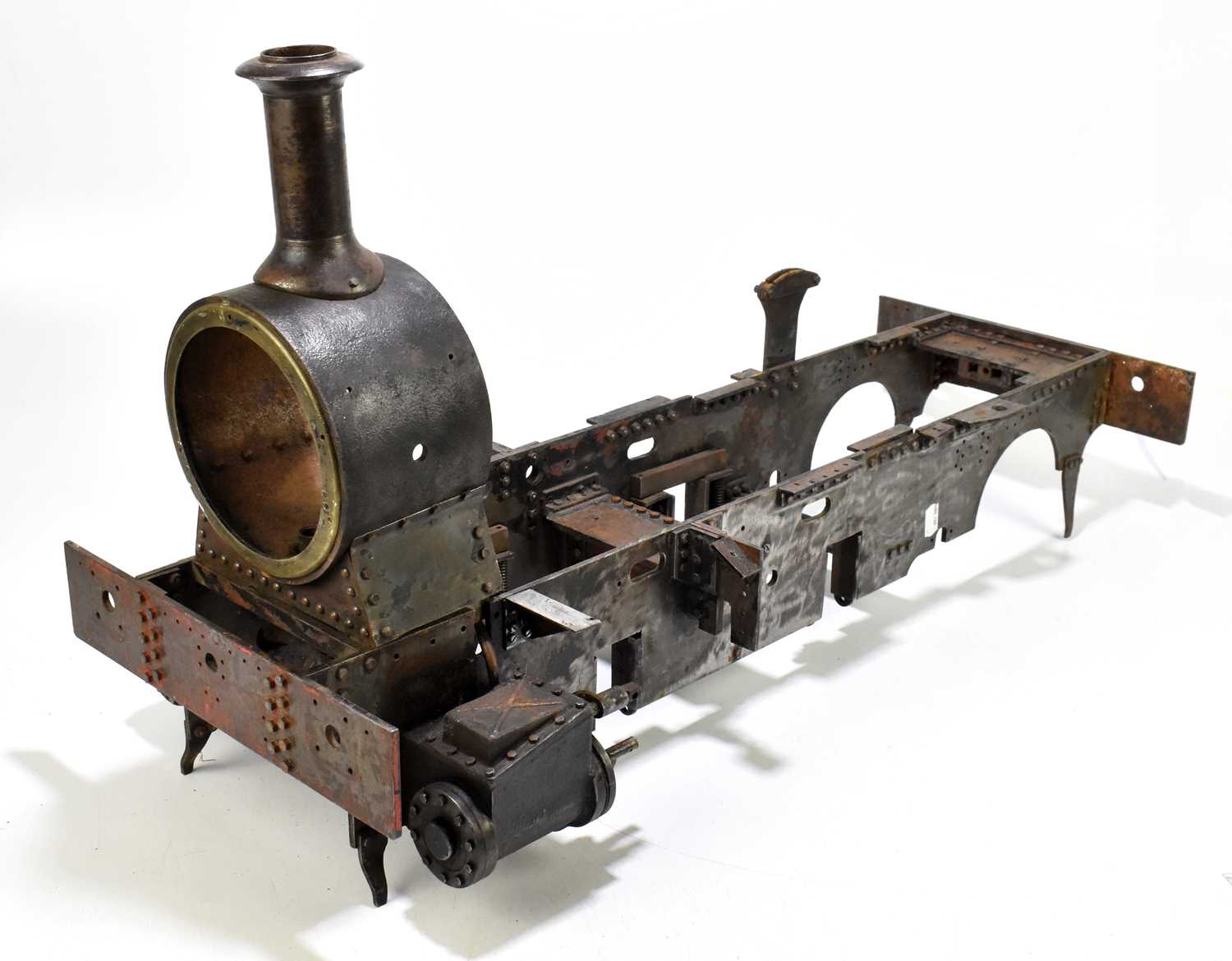 Lot 259 - A very large scratch part built live steam...