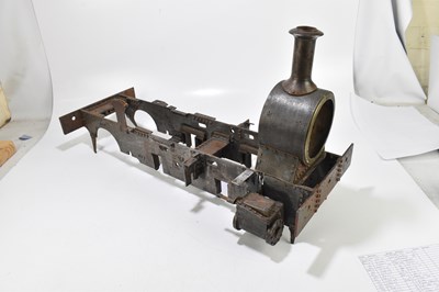 Lot 259 - A very large scratch part built live steam...