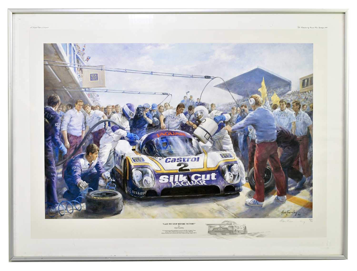 Lot 7 - ALAN FEARNLEY; signed limited edition print,...