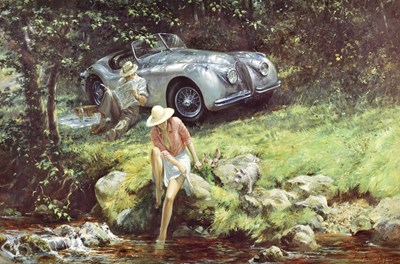 Lot 10 - ALAN FEARNLEY; a signed limited edition print,...