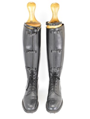 Lot 407 - A pair of early 20th century cavalry officer's...