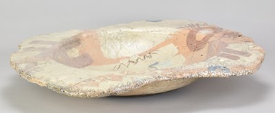 Lot 670 - ROGER PERKINS (born 1952); a very large raku...