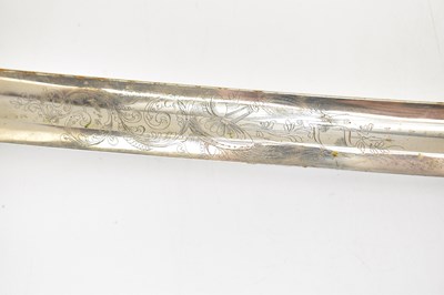 Lot 412 - A 19th century light cavalry sword with...