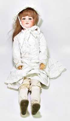 Lot 64 - ARMAND MARSEILLE; a German bisque headed doll...