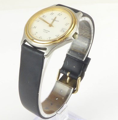 Lot 1319 - TISSOT; a gentlemen's Seastar 3 ATM wristwatch,...