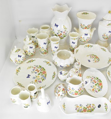 Lot 243 - AYNSLEY; forty-seven pieces of Cottage Garden...