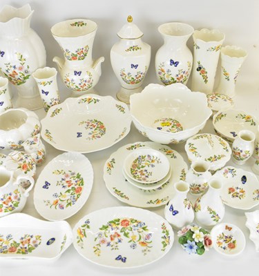 Lot 243 - AYNSLEY; forty-seven pieces of Cottage Garden...