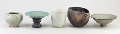 Lot 151 - BRUCE CHIVERS (born 1954); a porcelain yunomi...