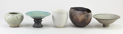 Lot 151 - BRUCE CHIVERS (born 1954); a porcelain yunomi...