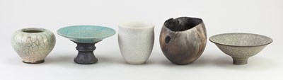Lot 151 - BRUCE CHIVERS (born 1954); a porcelain yunomi...
