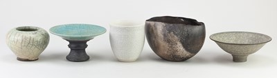 Lot 151 - BRUCE CHIVERS (born 1954); a porcelain yunomi...