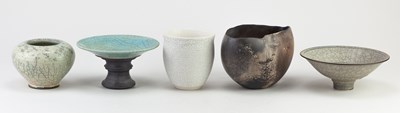 Lot 151 - BRUCE CHIVERS (born 1954); a porcelain yunomi...