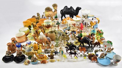 Lot 539 - A collection of camel related decorative ceramics