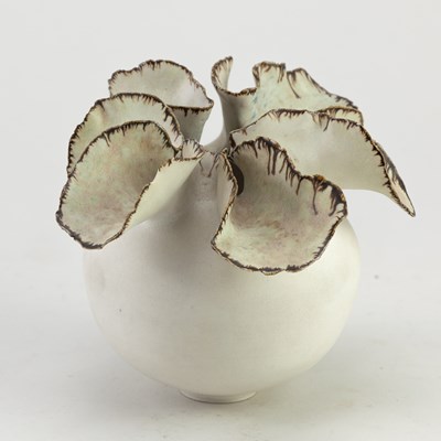 Lot 330 - DEIRDRE BURNETT (1939-2022); a porcelain...
