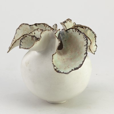 Lot 330 - DEIRDRE BURNETT (1939-2022); a porcelain...