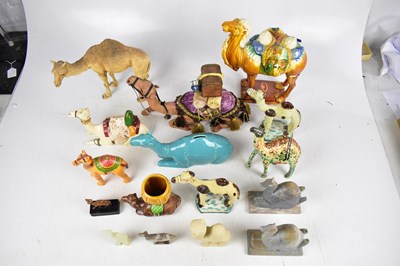 Lot 541 - A quantity of decorative camel related ceramics