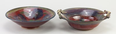 Lot 539 - MARGARET CURTIS (born 1955); a stoneware bowl...